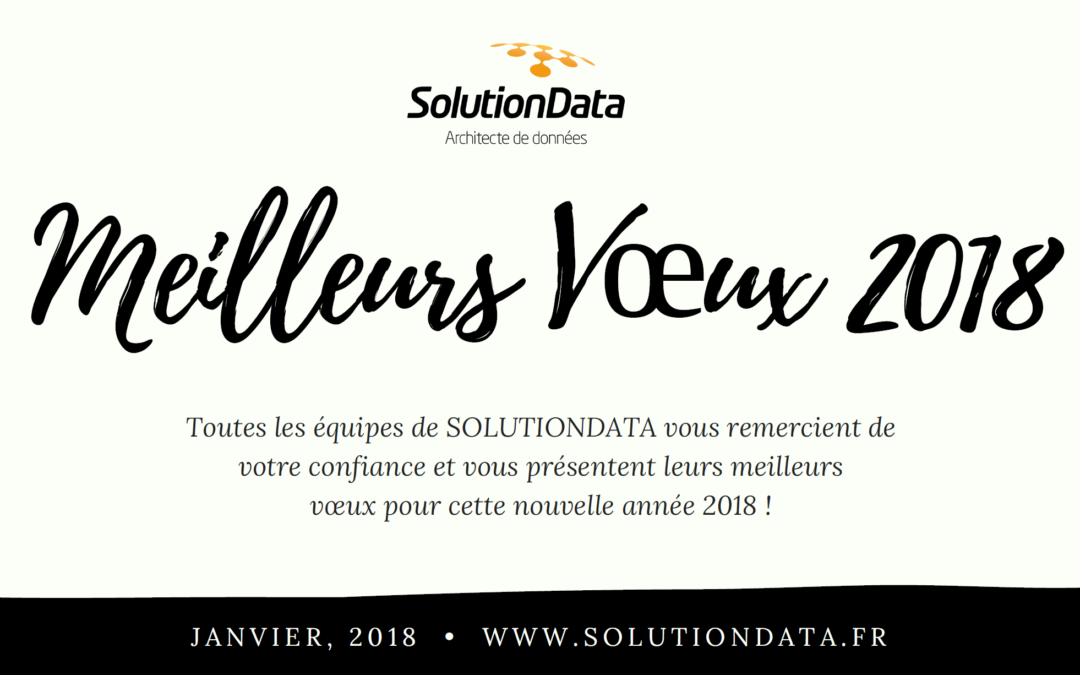 BONNE ANNÉE 2018 !